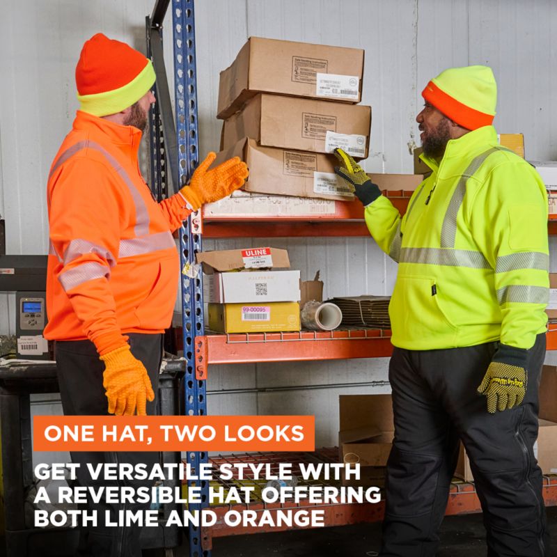 Men's HiVis Reversible Knit Cap