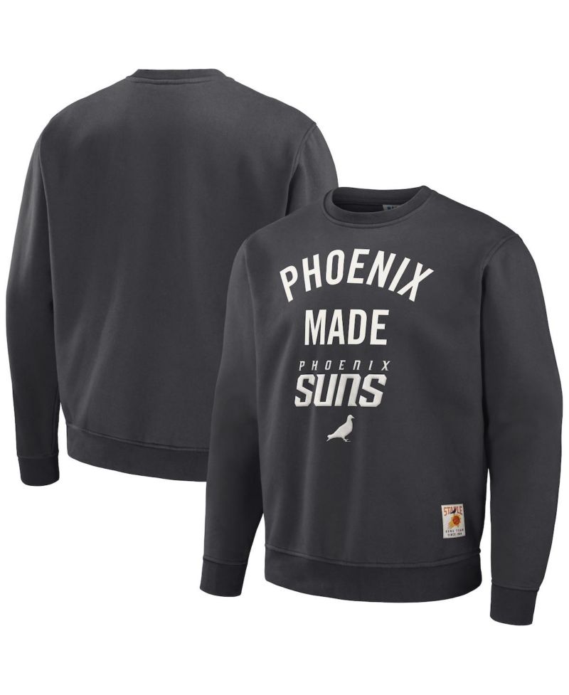 Men's NBA x Anthracite Phoenix Suns Plush Pullover Sweatshirt