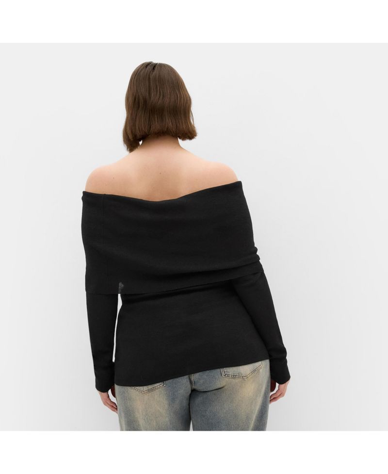 Plus Size Florence Off Shoulder Jumper