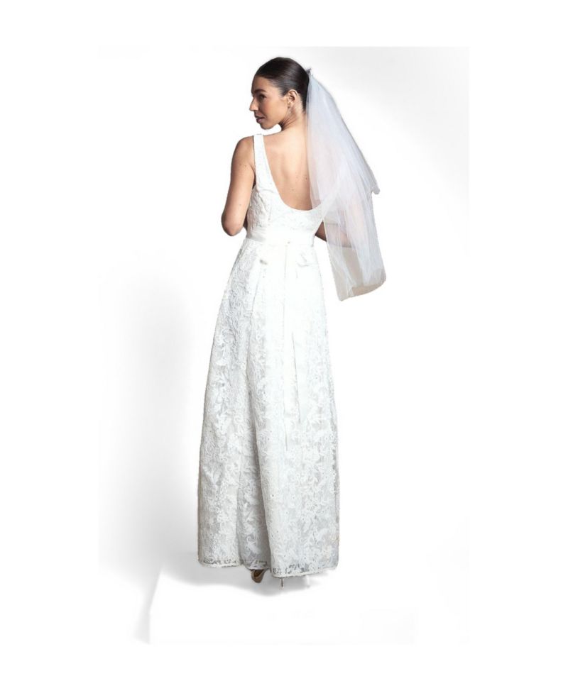 Women's Lace Wrap Maxi Dress
