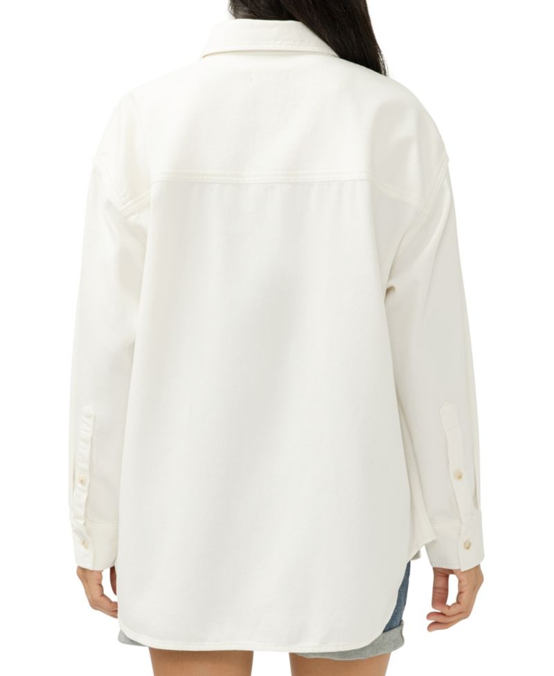 Women's Relaxed Button-Up Shirt