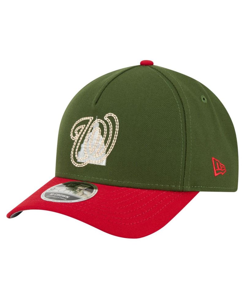 Men's Dark Green Washington Nationals City Feature 9FORTY A-Frame Adjustable Hat