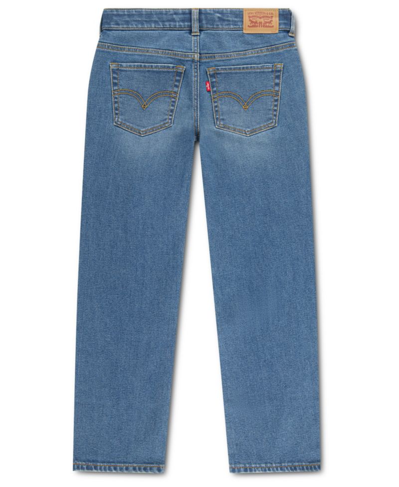 Girls' 7-16 Regular Rise Straight Jeans