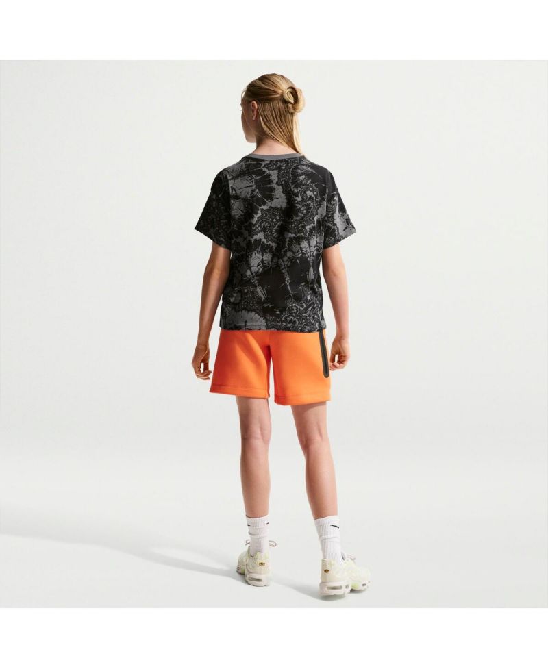 Big Boys and Girls Gray Netherlands National Team Allover Print T-Shirt