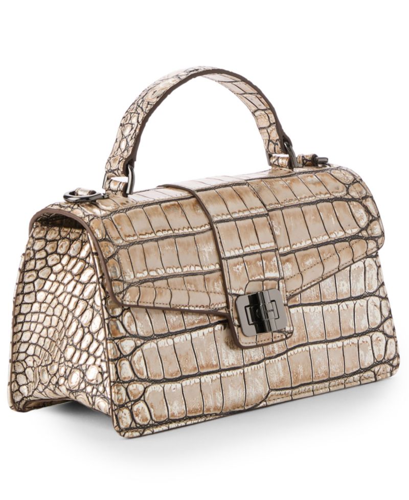 Genie Shale Leather Small Crossbody Bag