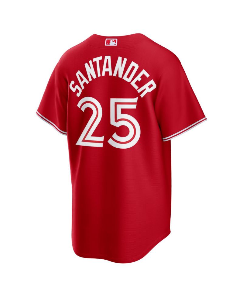 Men's Anthony Santander Red Toronto Blue Jays Canada Day Replica Jersey