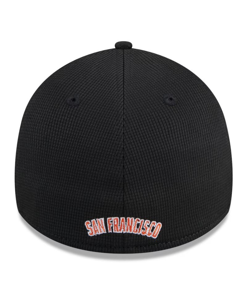Men's Black San Francisco Giants 2024 Batting Practice 39THIRTY Flex Hat