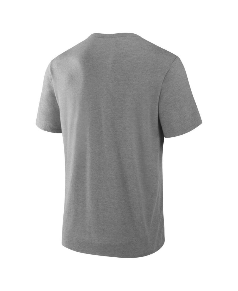 Men's Heather Gray San Francisco Giants Nostalgia Tri-Blend T-Shirt
