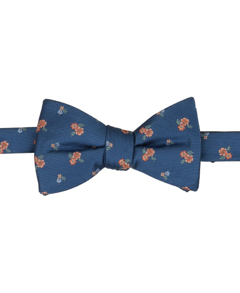 Men's Rubin Floral Bow Tie and Pocket Square, 2-Piece Set