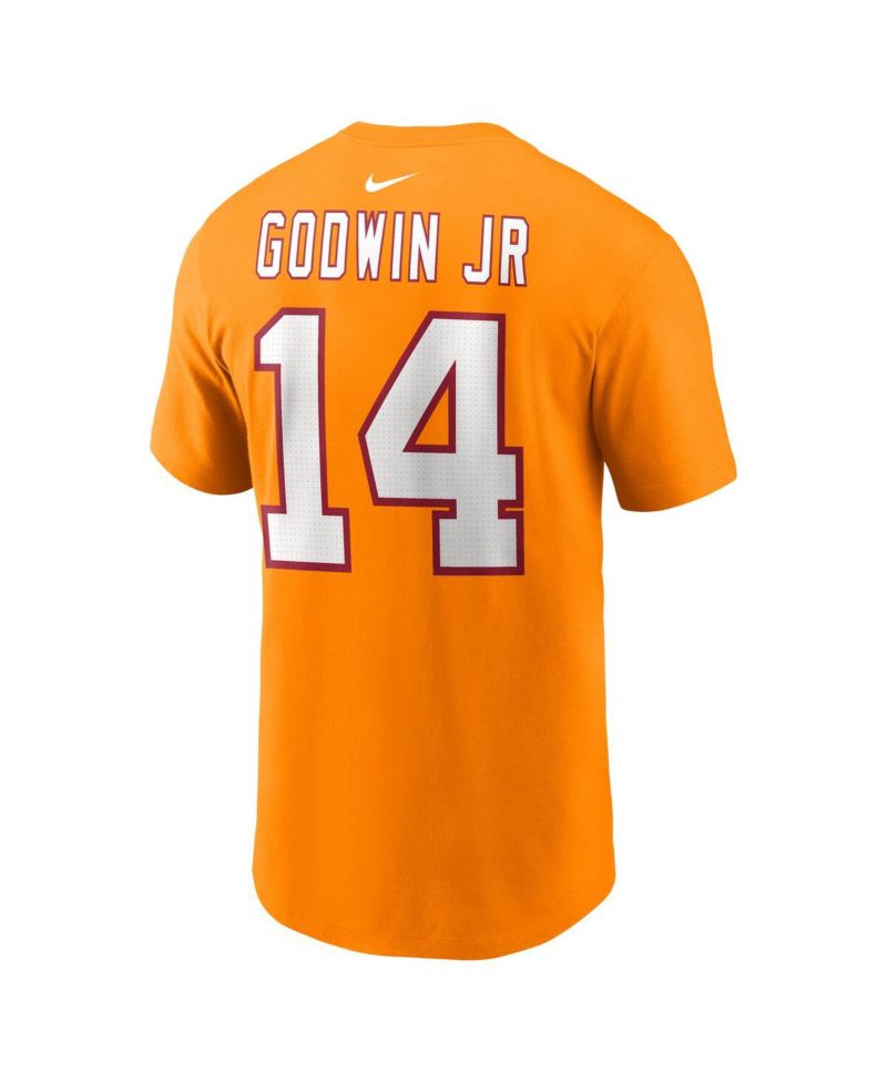 Men's Chris Godwin Jr. Orange Tampa Bay Buccaneers Player Name & Number T-Shirt