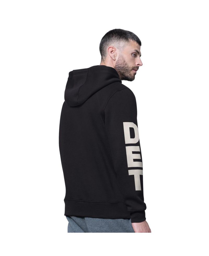 Men's Black Detroit Lions Handoff Fleece Hoodie Sweatshirt