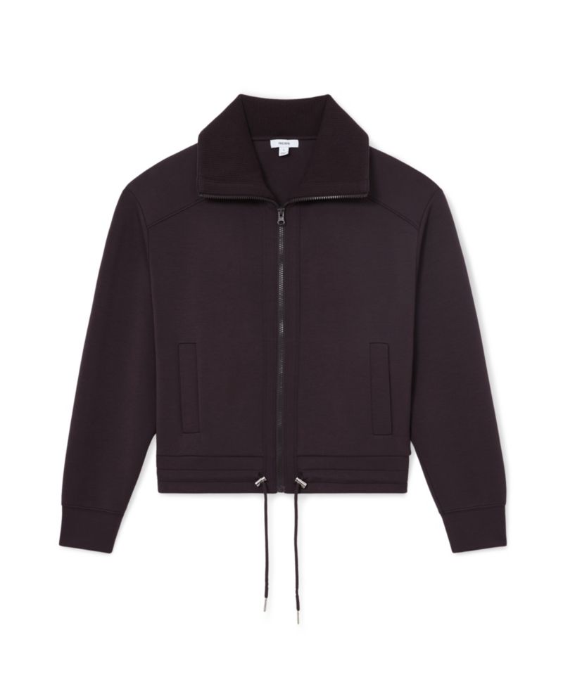 Women's Laurrie Zip-Front Premium Modal-Blend Sweatshirt