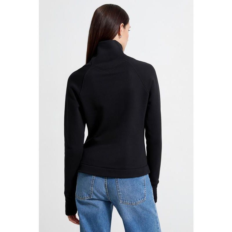 Women's Washington High V-Collar Long-Sleeve Relaxed Sweatshirt with Thumbholes