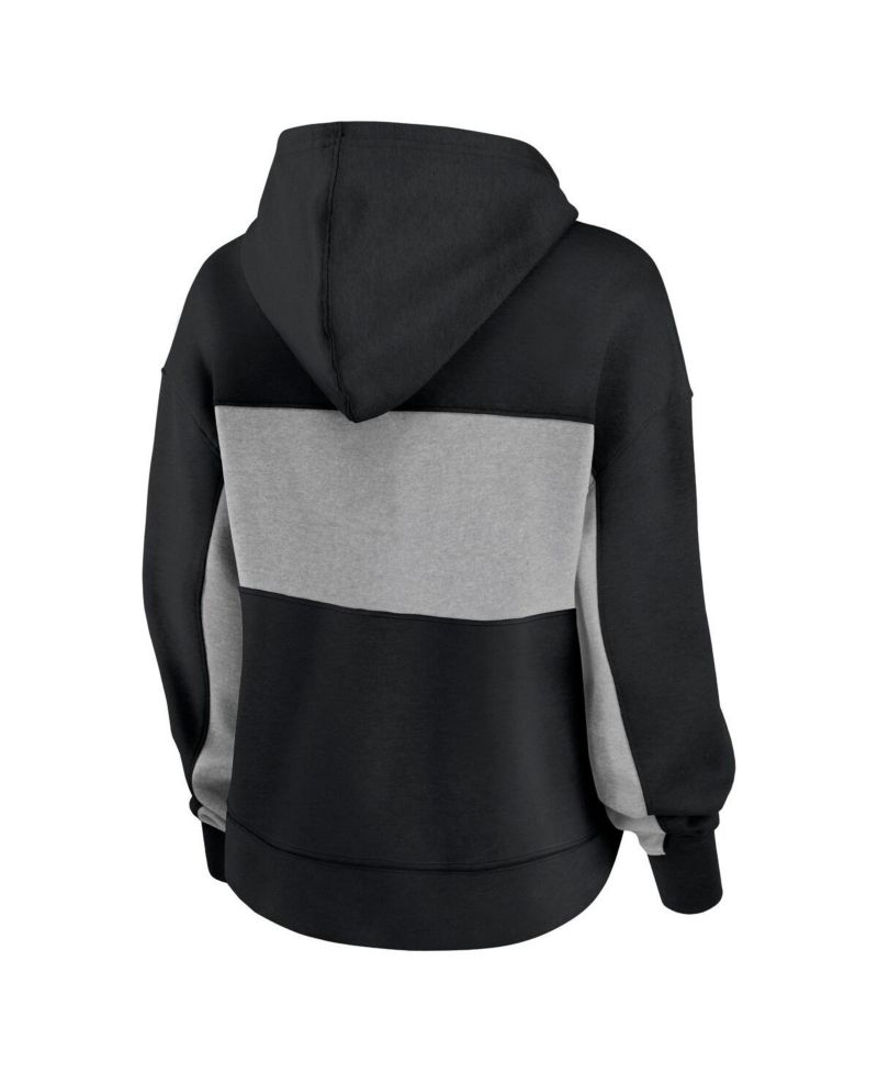 Women's Black San Francisco Giants Filled Stat Sheet Pullover Hoodie