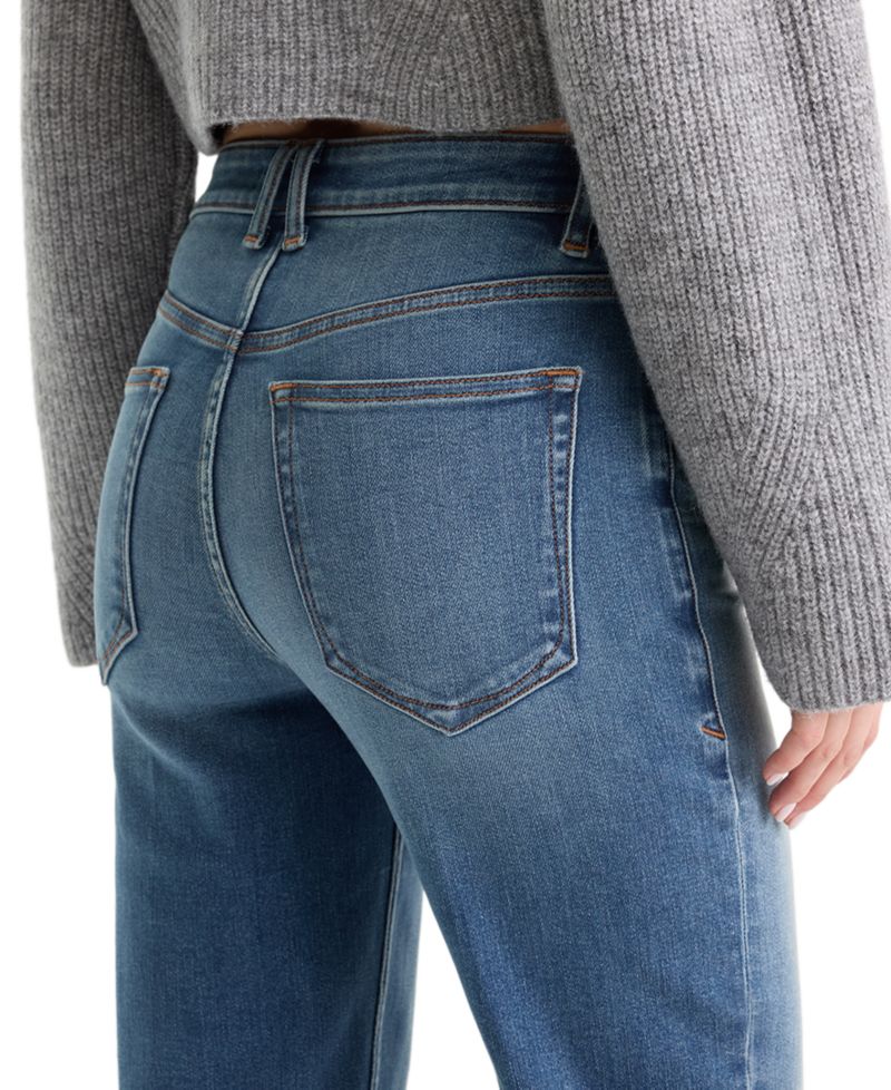 Women's Good True Straight High-Rise Straight-Leg Jeans