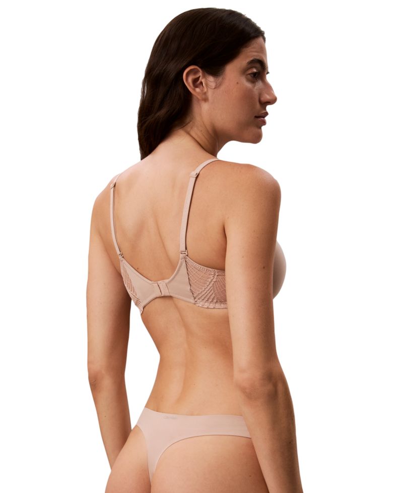 Women's Perfectly Fit Lace Full-Coverage Underwire T-Shirt Bra, QF8966
