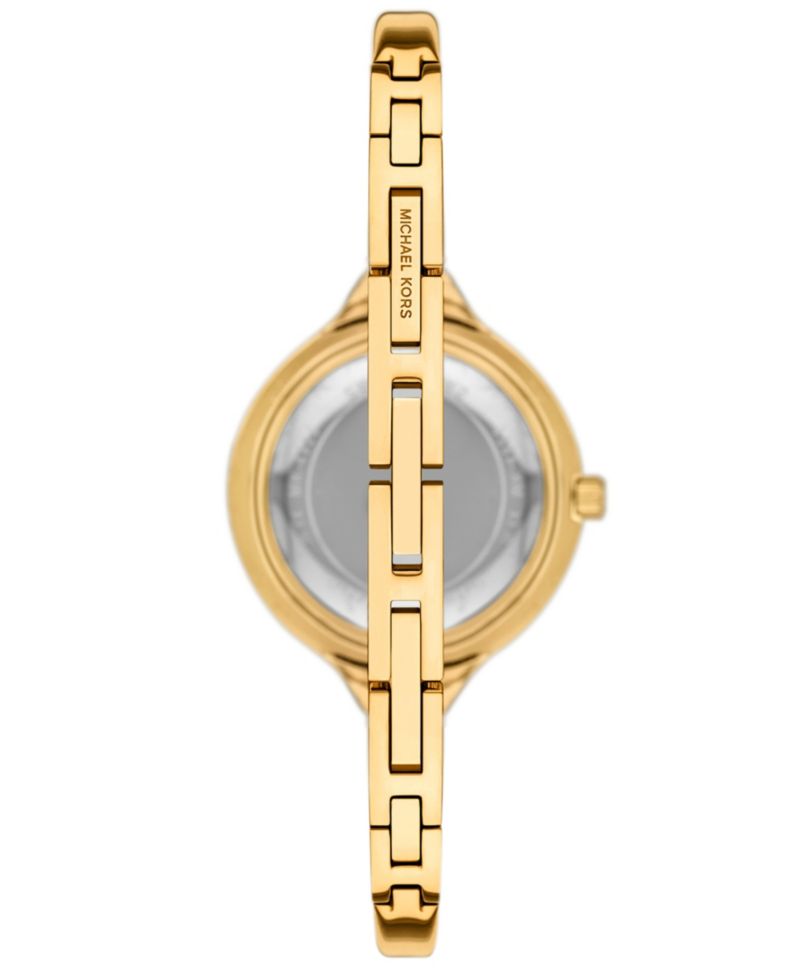 Women's Izzy Three-Hand Gold-Tone Stainless Steel Watch, 28mm