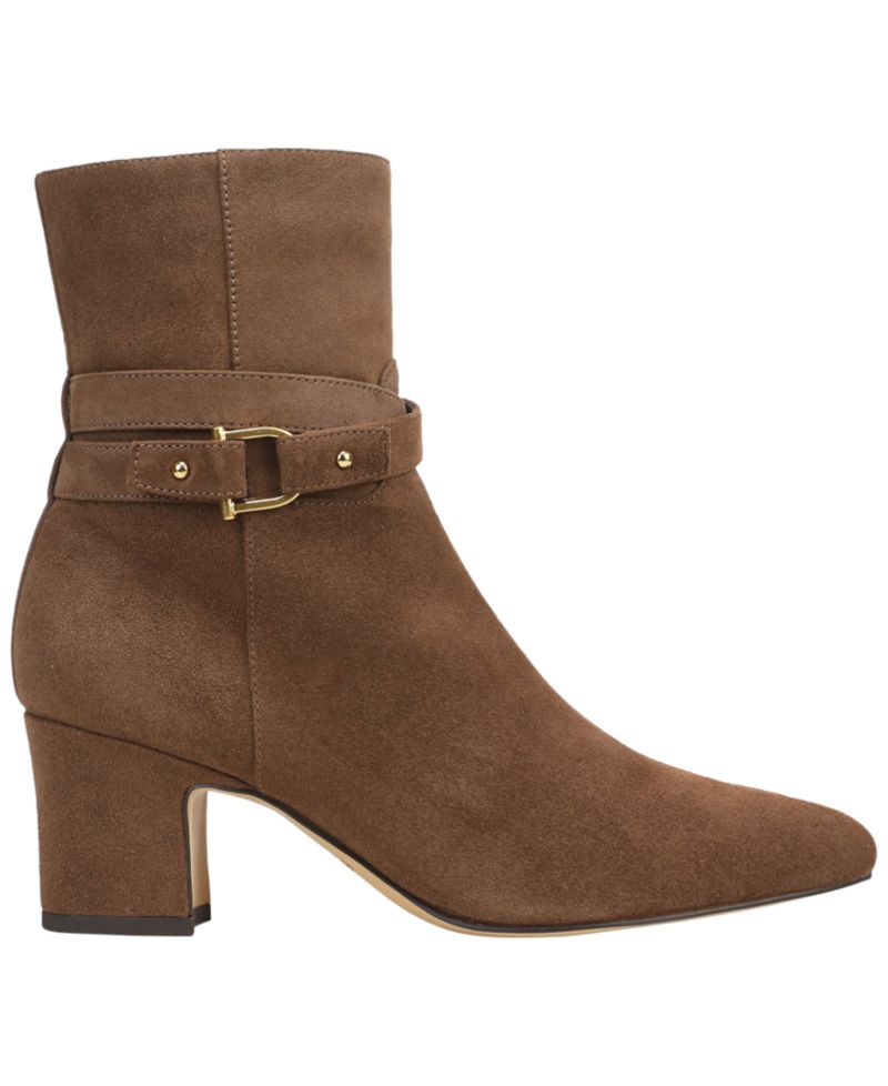 Women's Flexa Caden Suede Almond Toe Ankle Boots