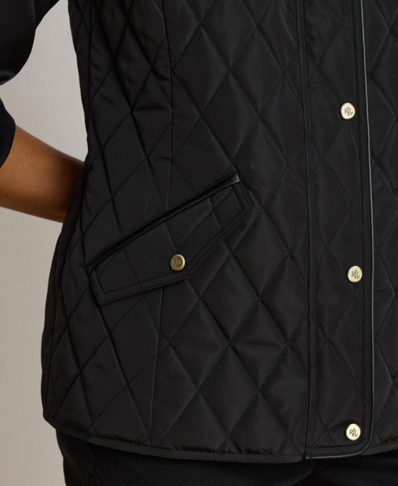 Women's Lined Diamond-Quilted Vest