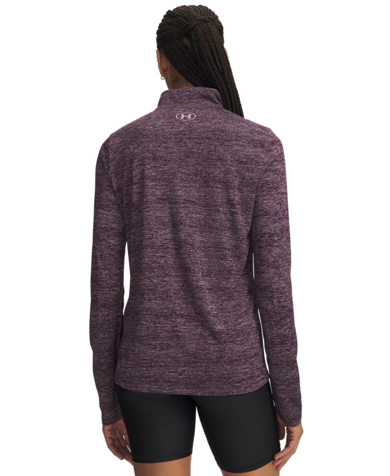 Women's Twist Tech Quarter-Zip Logo Top
