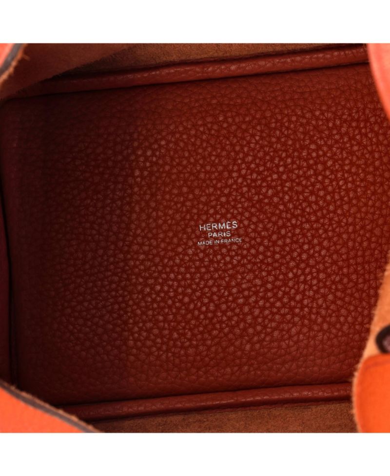 Pre-Owned Hermes PM Picotin Lock Bag Clemence