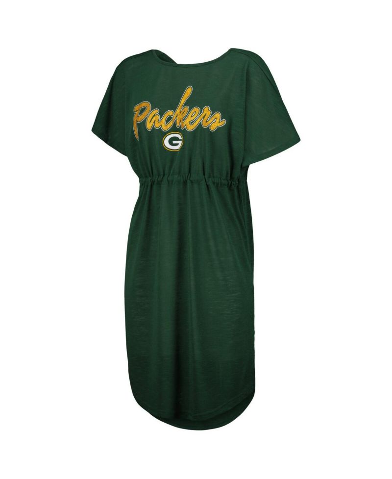 Women's Green Green New York Jets Versus Swim Cover-Up