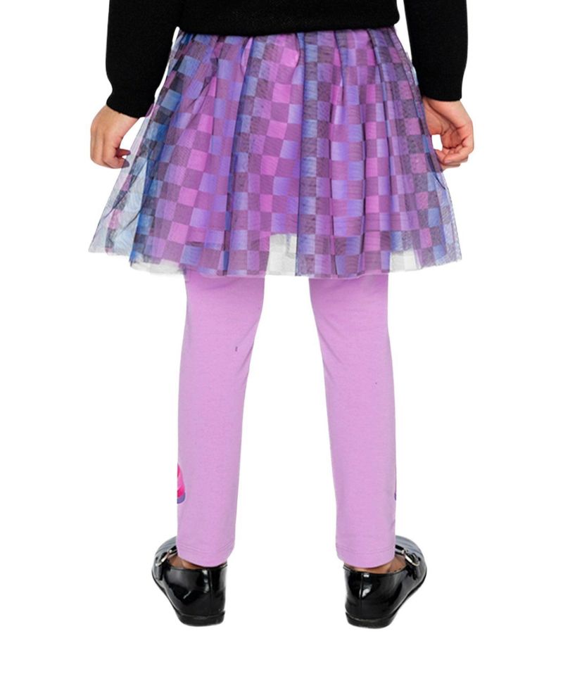 Little and Big Girl ( size 6 to 12 ) Skirt Checkered Print