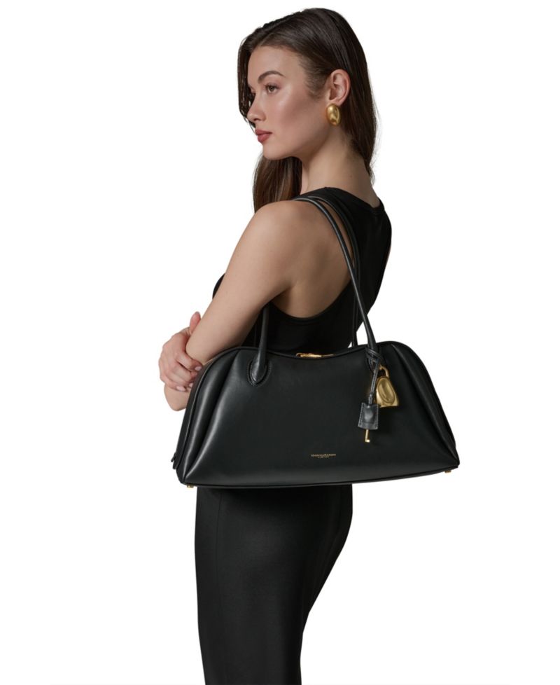 Terry Large Leather Shoulder Handbag