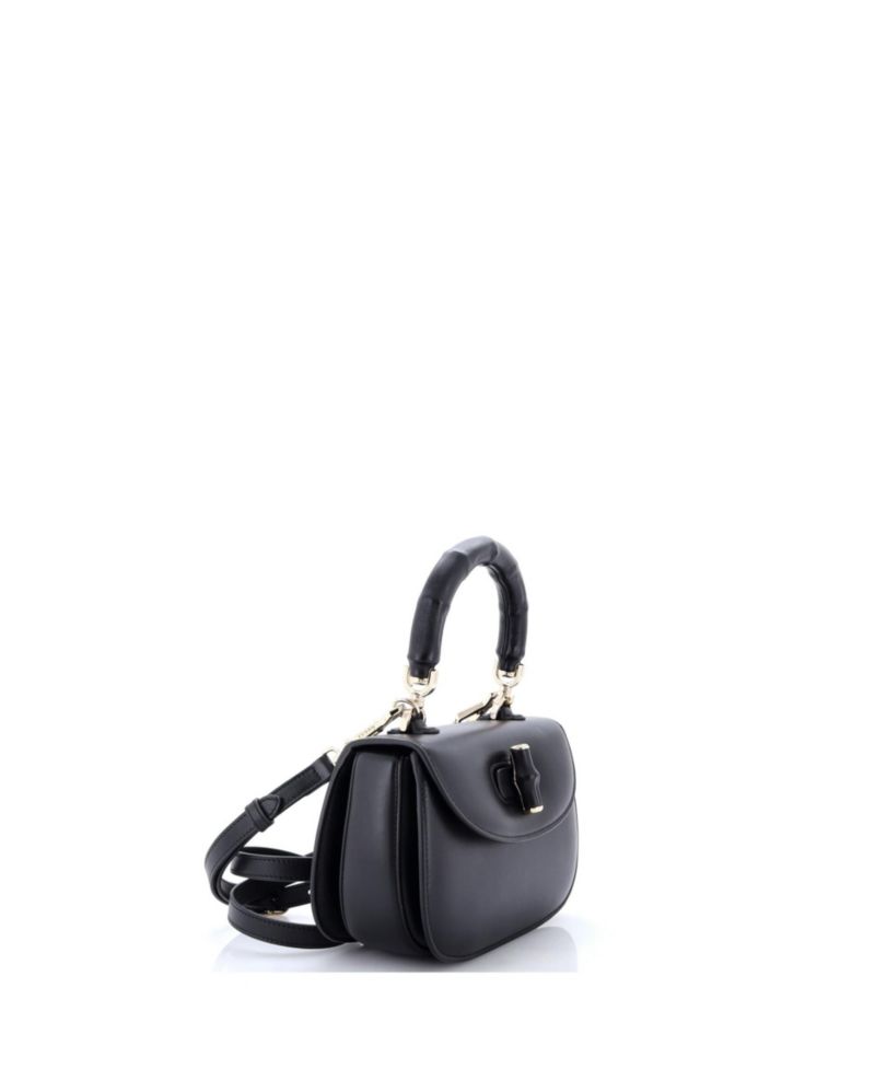 Small Bamboo 1947 Top Handle Bag Leather