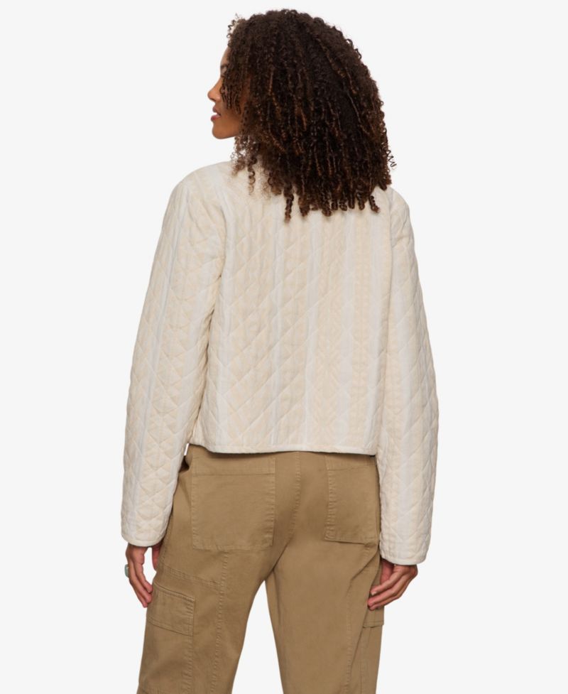 Women's Crafted Coco Quilted Button-Front Jacket