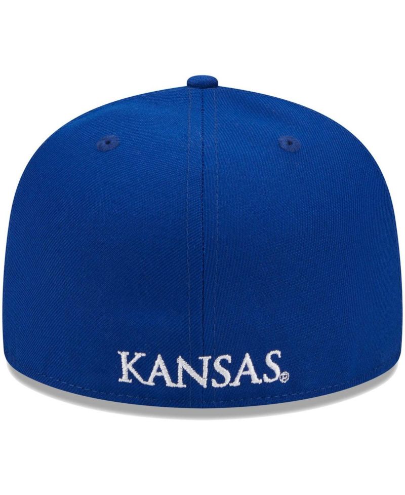 Men's Royal Kansas Jayhawks Evergreen 59FIFTY Fitted Hat