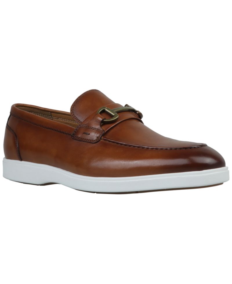 Men's Genuine Leather Slip-On Loafers