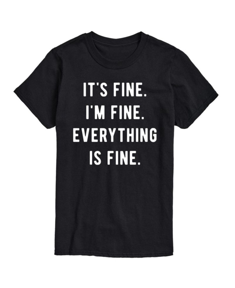 Trendy Juniors Its Fine Graphic Tee