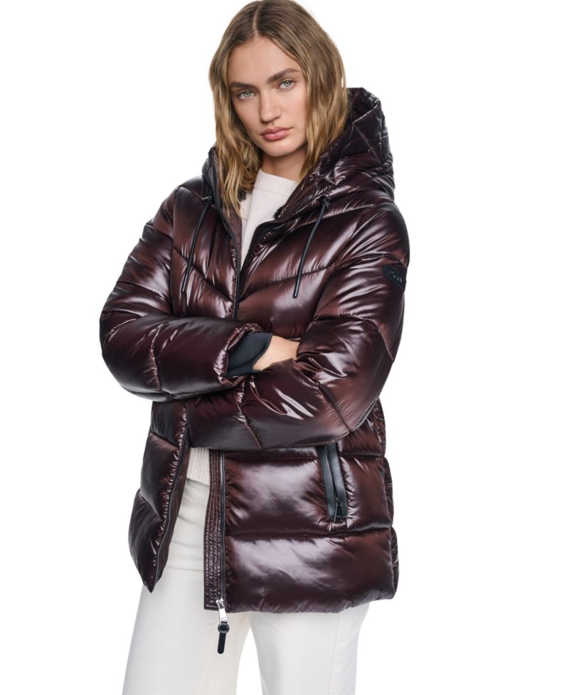 Women's Shine Hooded Puffer Coat
