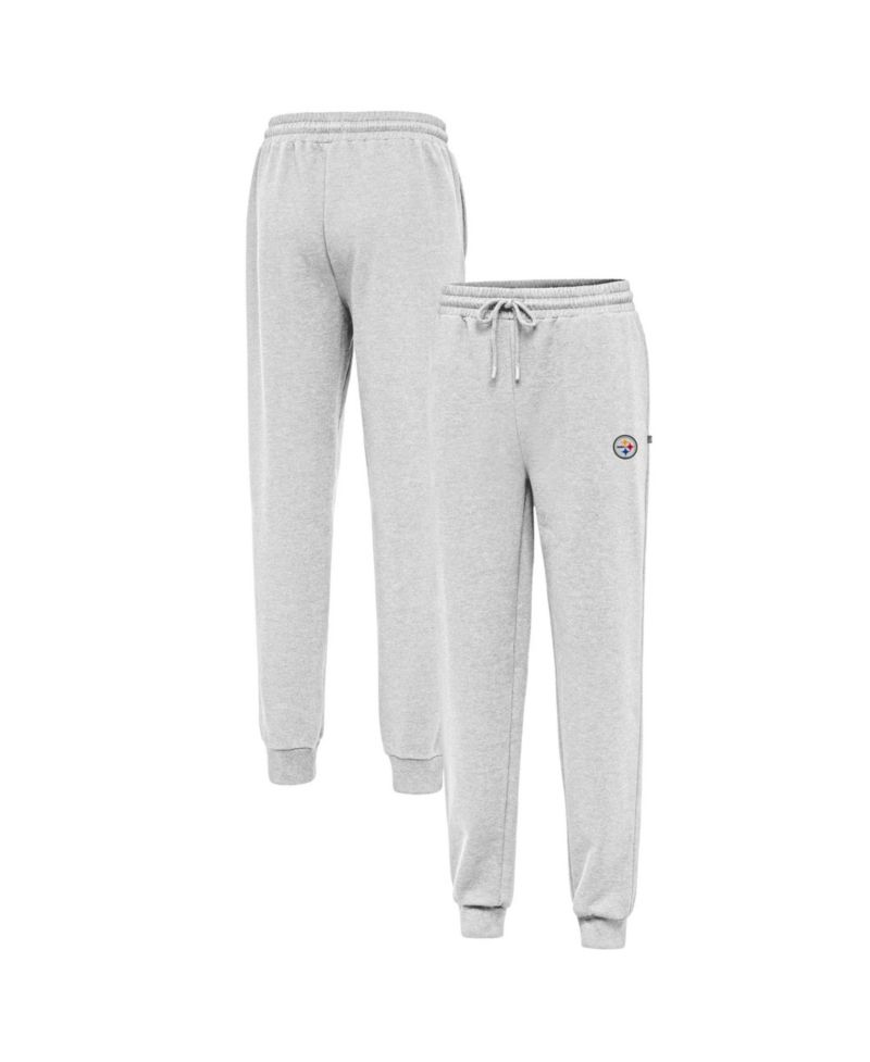 Men's Heather Gray Pittsburgh Steelers Idol Jogger Pants