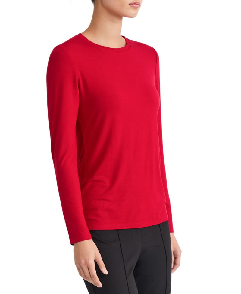 Women's Long-Sleeve Crewneck T-Shirt