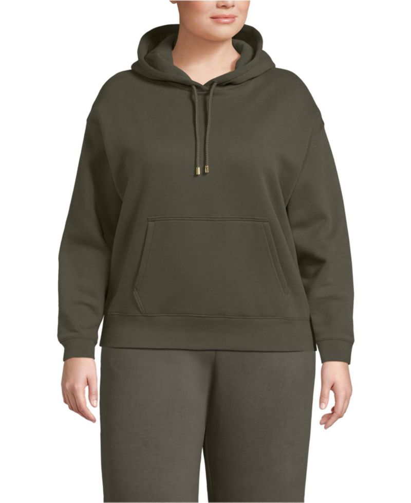 Plus Size Serious Sweats Hooded Sweatshirt