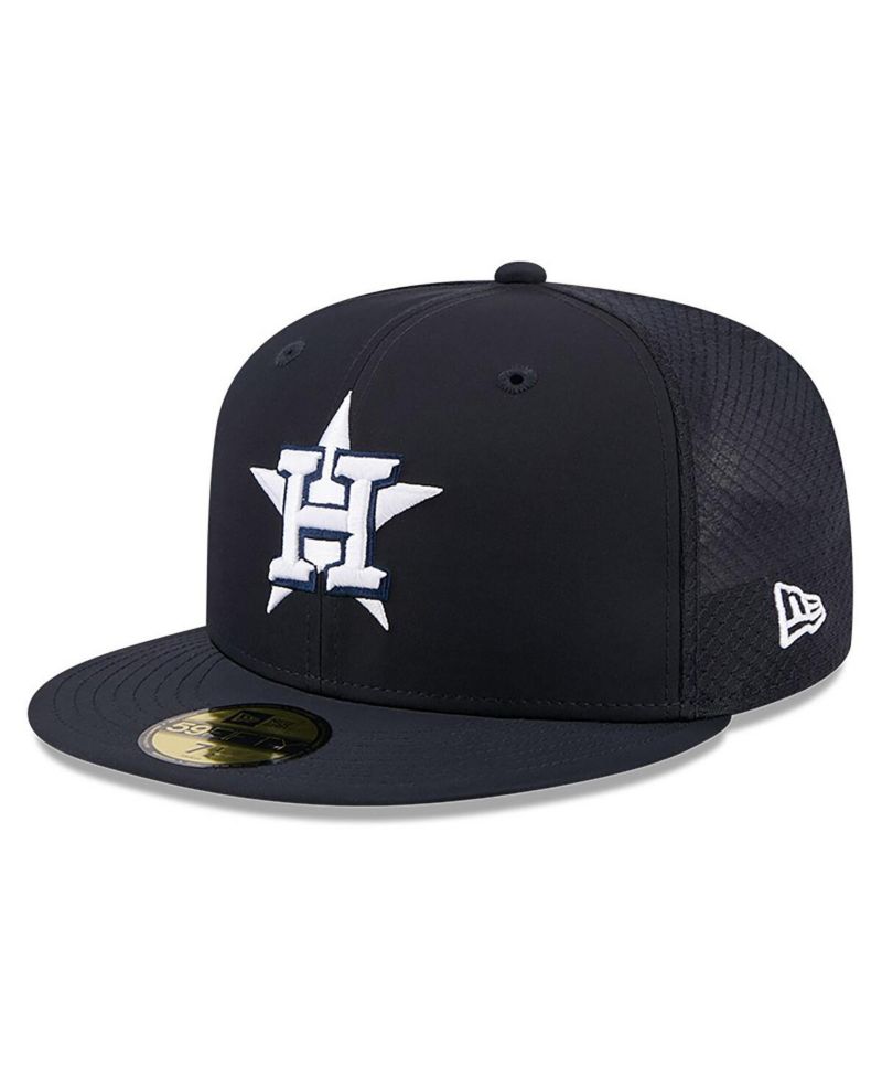 Men's Navy Houston Astros 2026 Batting Practice 59FIFTY Fitted Hat