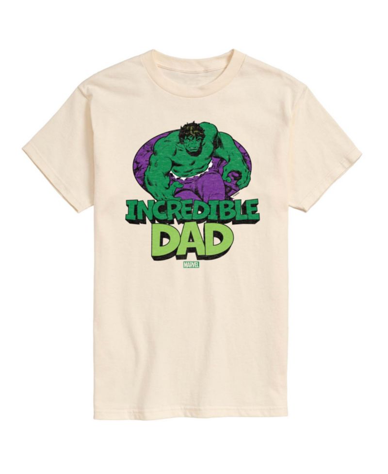 Men's The Hulk Incredible Dad Short-Sleeve Graphic T-Shirt