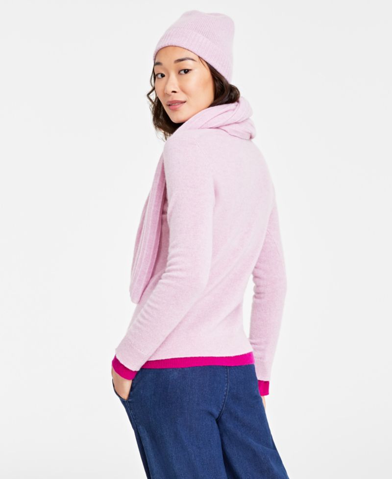 Women's 100% Cashmere Oversized Scarf