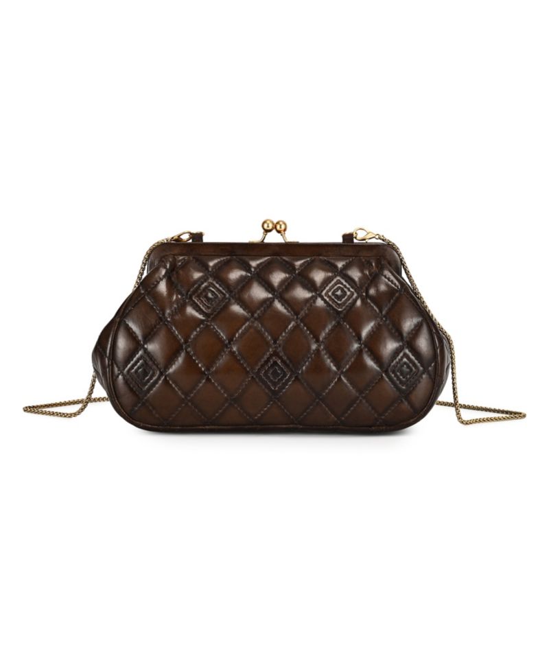 Petunia Small Quilted Leather Crossbody Handbag