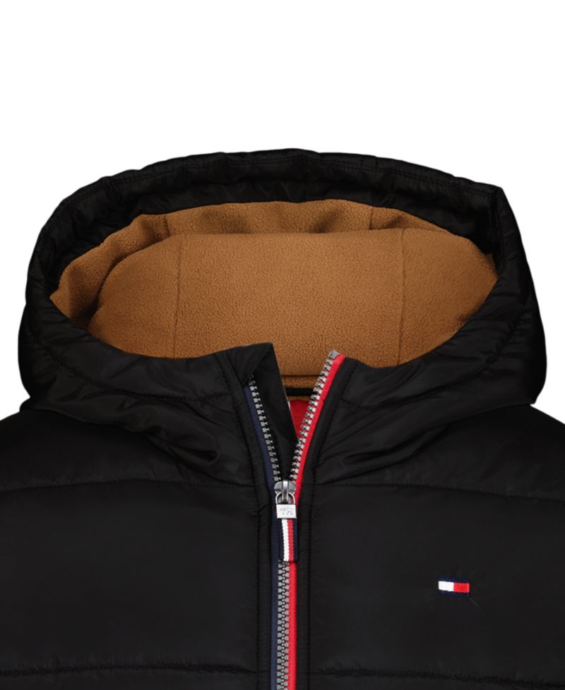 Boys' 4-7 Logo Puffer Jacket