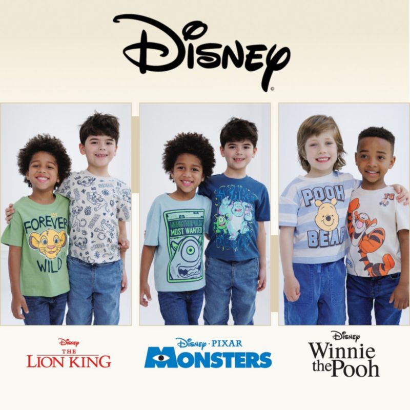Little Boys 2-Pack Short Sleeve T-Shirts