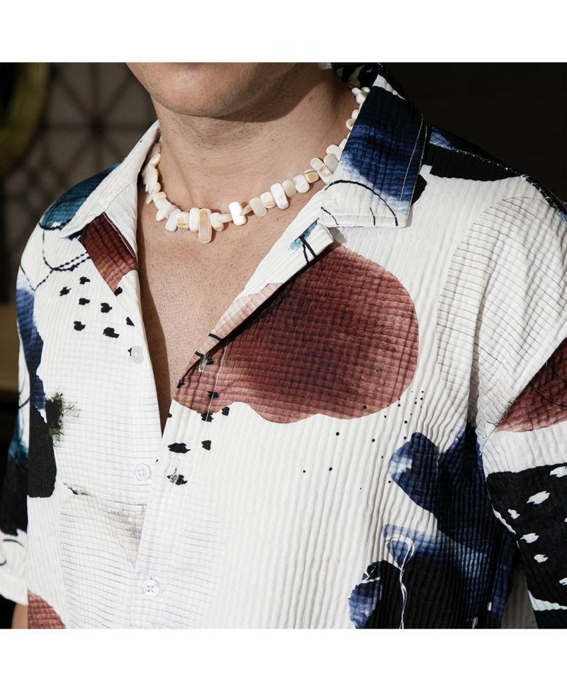Abstract Blob Oversized Shirt