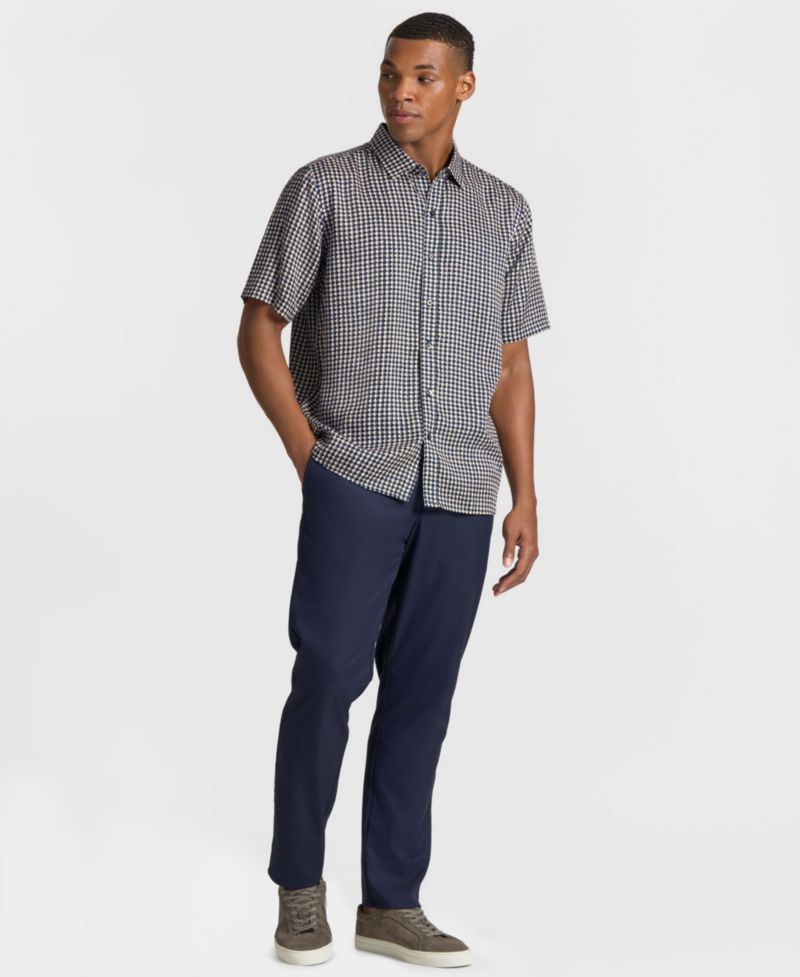 Men's Kilbourn Printed Classic-Fit Short-Sleeve Shirt