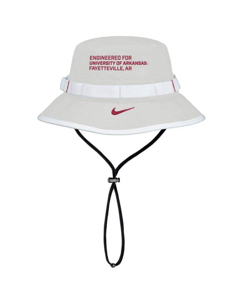 Men's Gray Arkansas Razorbacks 2025 On-Field Boonie Performance Bucket Hat