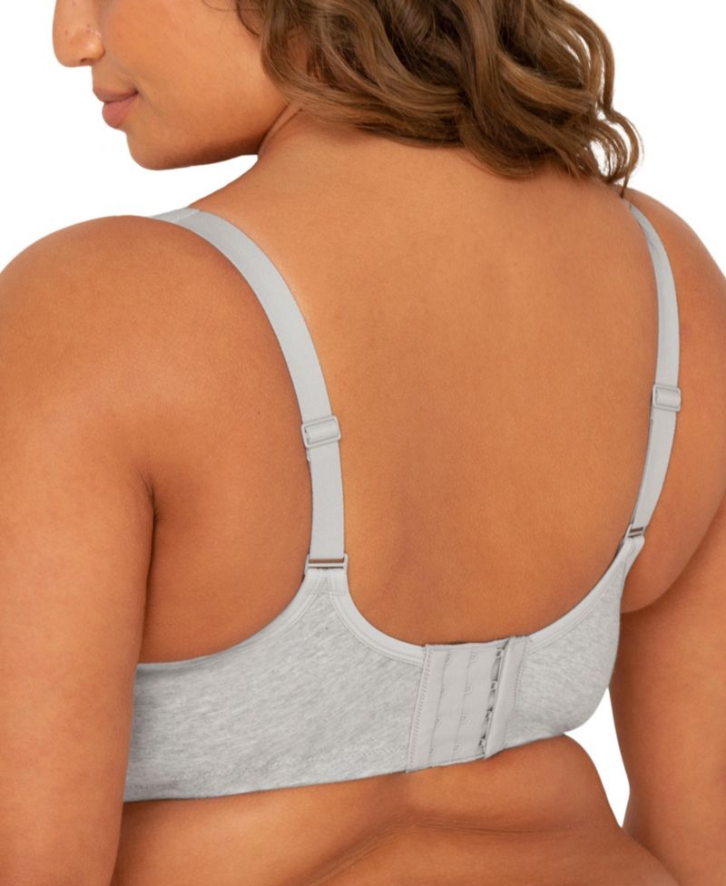 Women's Fit for Me Collection: 2-Pack Unlined Underwire Bra-Cotton Comfort & Pinch-Free Straps