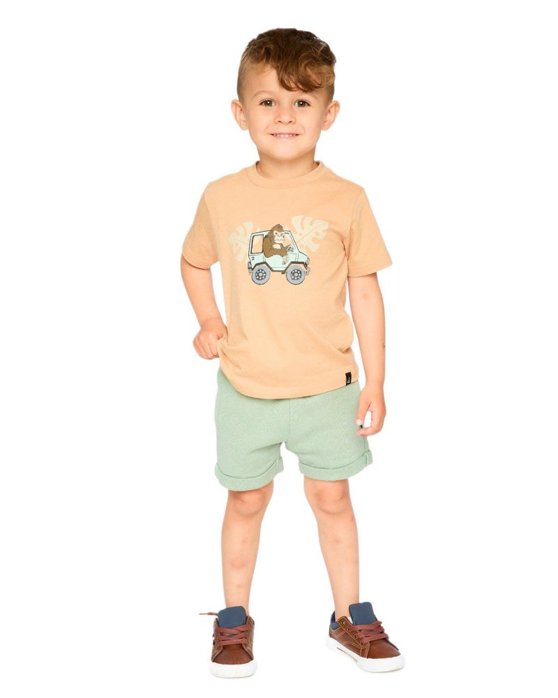 Baby Boys Cotton Short Sleeve T-Shirt