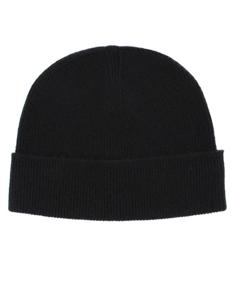 Men's Camden Cashmere Solid Colored Micro Ribbed Beanie