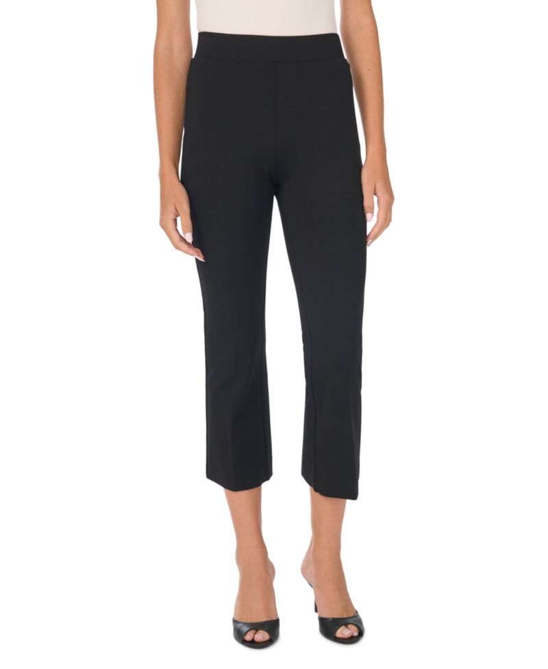 Women's Cropped Elastic-Waist Pants